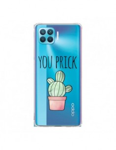 Coque Oppo Reno4 Lite You Prick Cactus Transparente -...