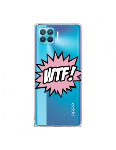 Coque Oppo Reno4 Lite WTF What The Fuck Transparente - Maryline Cazenave