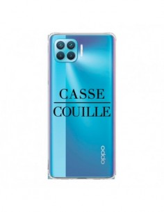 Coque Oppo Reno4 Lite Casse Couille Transparente -...