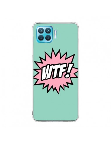 Coque Oppo Reno4 Lite WTF Bulles BD Comics - Maryline Cazenave