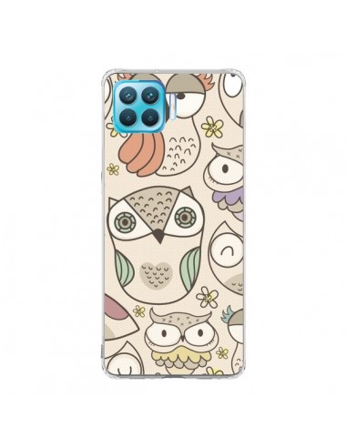 Coque Oppo Reno4 Lite Chouette Vintage - Maria Jose Da Luz