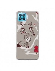 Coque Oppo Reno4 Lite Le Petit Chaperon Rouge Loup -...