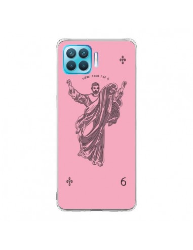 Coque Oppo Reno4 Lite God Pink Drake Chanteur Jeu Cartes - Mikadololo