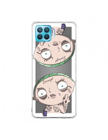 Coque Oppo Reno4 Lite Stewie Joker Suicide Squad Double - Mikadololo