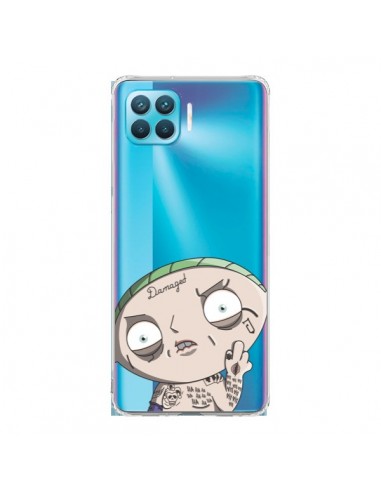 Coque Oppo Reno4 Lite Stewie Joker Suicide Squad Transparente - Mikadololo