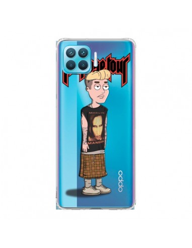 Coque Oppo Reno4 Lite Bieber Marilyn Manson Fan Transparente - Mikadololo