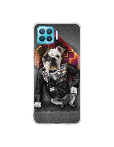 Coque Oppo Reno4 Lite Chien Bad Dog - Maximilian San