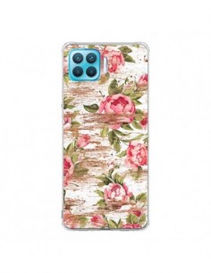 Coque Oppo Reno4 Lite Eco Love Pattern Bois Fleur -...