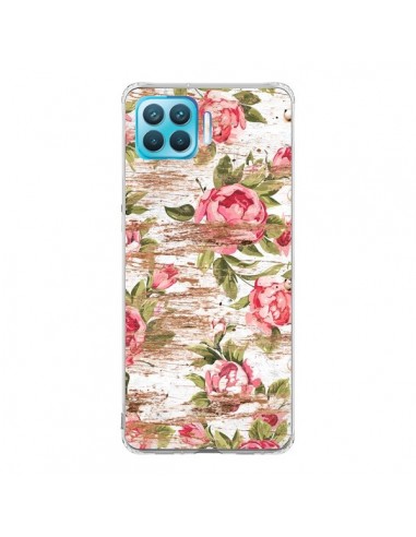 Coque Oppo Reno4 Lite Eco Love Pattern Bois Fleur - Maximilian San