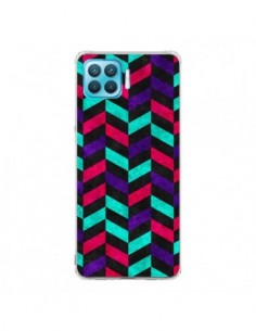 Coque Oppo Reno4 Lite Azteque Geometric Mundo -...