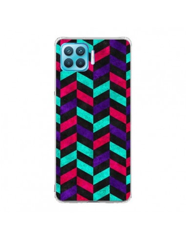 Coque Oppo Reno4 Lite Azteque Geometric Mundo - Maximilian San