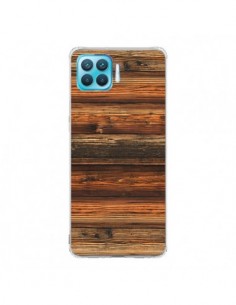 Coque Oppo Reno4 Lite Style Bois Buena Madera -...