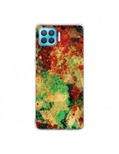 Coque Oppo Reno4 Lite Azteque Geometric Triangle -...