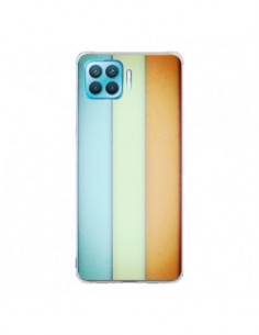 Coque Oppo Reno4 Lite Lignes Verticales Geometric -...