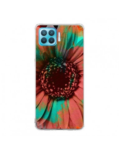 Coque Oppo Reno4 Lite Tournesol Lysergic Flower - Maximilian San