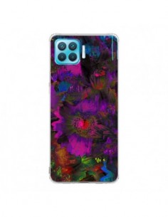 Coque Oppo Reno4 Lite Fleurs Lysergic Lujan - Maximilian San
