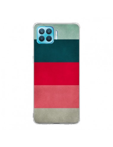 Coque Oppo Reno4 Lite Bandes New York City Hues - Maximilian San