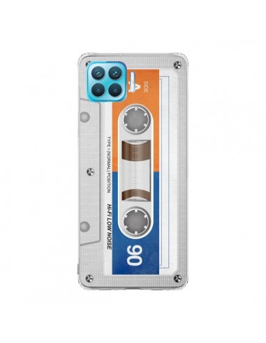Coque Oppo Reno4 Lite White Cassette K7 - Maximilian San