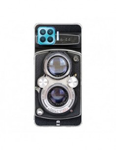 Coque Oppo Reno4 Lite Vintage Camera Yashica 44 Appareil...