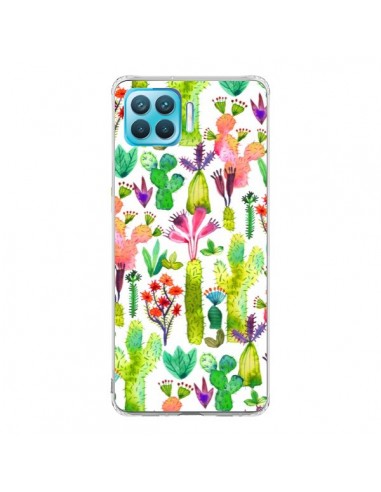 Coque Oppo Reno4 Lite Cacti Garden - Ninola Design