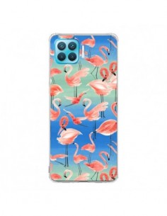 Coque Oppo Reno4 Lite Flamingo Pink - Ninola Design