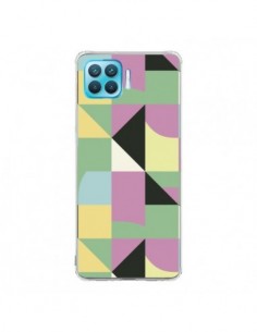 Coque Oppo Reno4 Lite Ink Flowers Yellow - Ninola Design