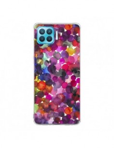 Coque Oppo Reno4 Lite Moody Geometry Rustic Brown -...