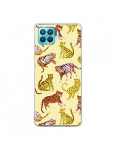 Coque Oppo Reno4 Lite Sweet Roses Blooms Mint Desert -...