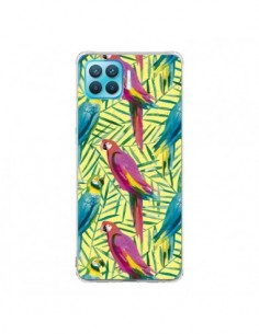Coque Oppo Reno4 Lite Tropical Monstera Leaves...