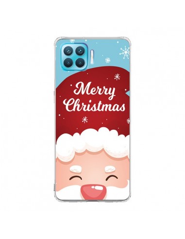 Coque Oppo Reno4 Lite Bonnet du Père Noël Merry Christmas - Nico