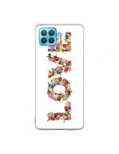 Coque Oppo Reno4 Lite Love Fleurs - Nico