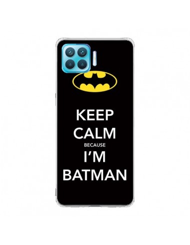 Coque Oppo Reno4 Lite Keep Calm because I'm Batman - Nico