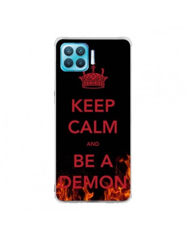 Coque Oppo Reno4 Lite Keep Calm and Be A Demon - Nico