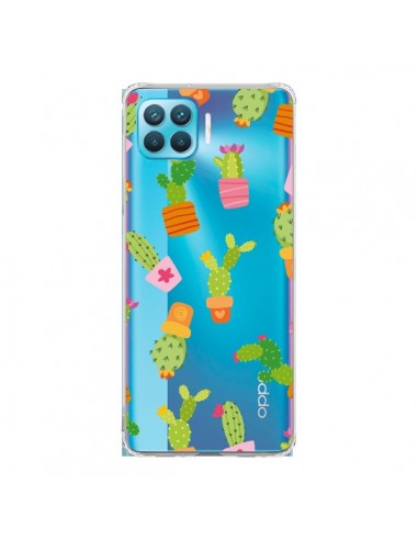 Coque Oppo Reno4 Lite Cactus Méli Mélo Transparente - Nico