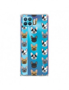 Coque Oppo Reno4 Lite Chiens Bulldog Français...