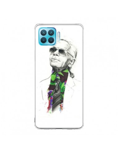 Coque Oppo Reno4 Lite Karl Lagerfeld Fashion Mode Designer - Percy