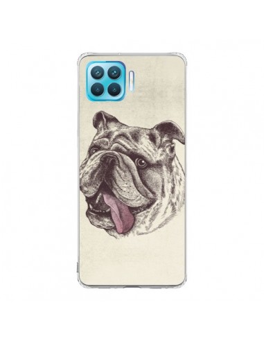 Coque Oppo Reno4 Lite Chien Bulldog - Rachel Caldwell