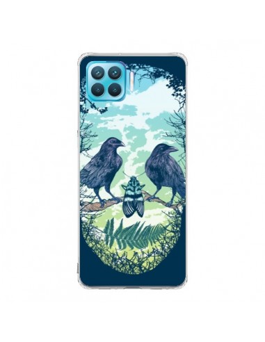 Coque Oppo Reno4 Lite Tête de Mort Nature - Rachel Caldwell