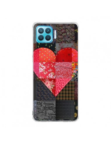 Coque Oppo Reno4 Lite Coeur Heart Patch - Rachel Caldwell