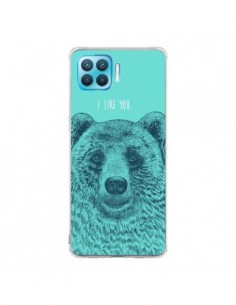 Coque Oppo Reno4 Lite Bear Ours I like You - Rachel Caldwell