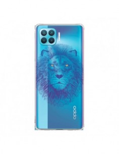 Coque Oppo Reno4 Lite Lion Animal Transparente - Rachel...