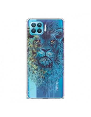 Coque Oppo Reno4 Lite Roi Lion King Transparente - Rachel Caldwell