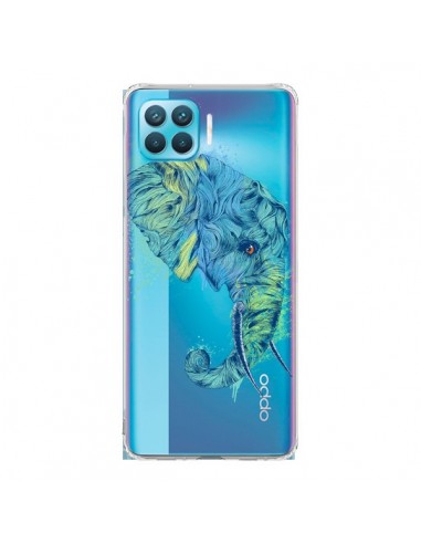 Coque Oppo Reno4 Lite Elephant Elefant Transparente - Rachel Caldwell