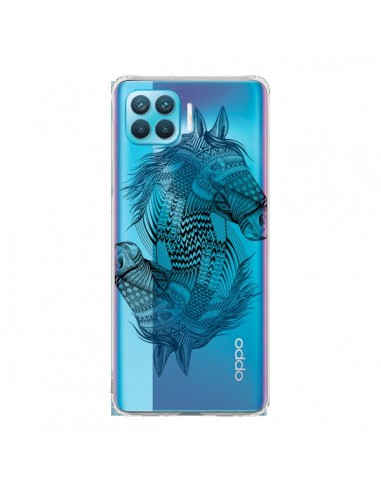 Coque Oppo Reno4 Lite Cheval Horse Double Transparente - Rachel Caldwell