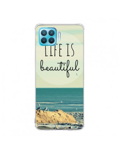 Coque Oppo Reno4 Lite Life is Beautiful - R Delean