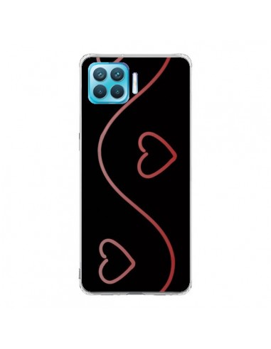 Coque Oppo Reno4 Lite Coeur Love Rouge - R Delean