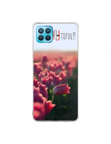 Coque Oppo Reno4 Lite Coque iPhone 6 et 6S Be you Tiful Tulipes - R Delean