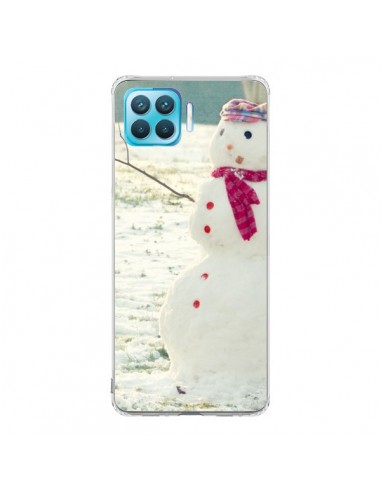 Coque Oppo Reno4 Lite Bonhomme de Neige - R Delean