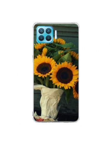 Coque Oppo Reno4 Lite Tournesol Bouquet Fleur - R Delean