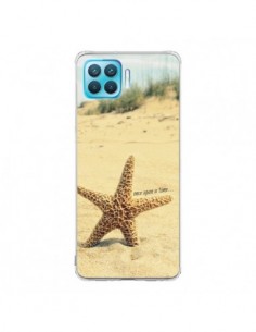 Coque Oppo Reno4 Lite Etoile de Mer Plage Beach Summer...